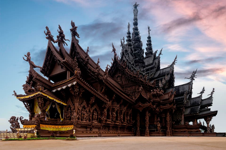 Sanctuary of Truth in Pattaya, Thailand