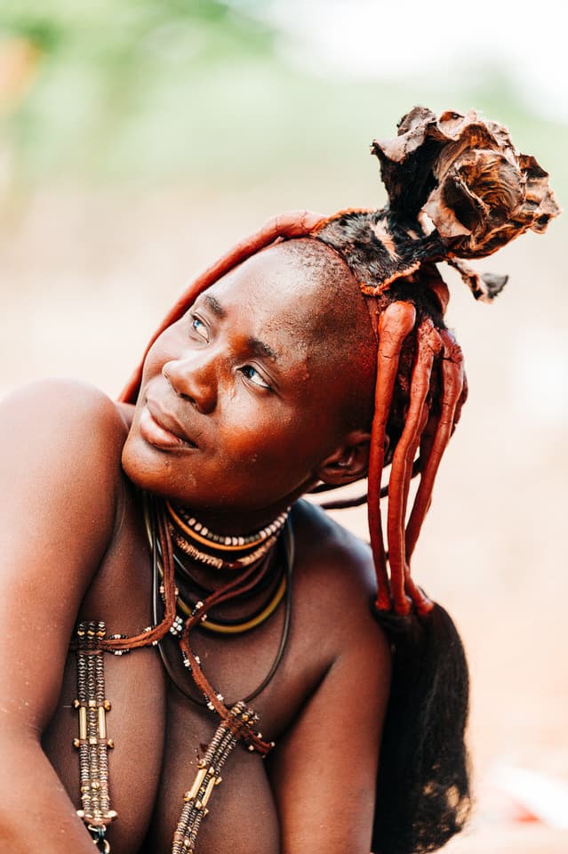 Himba woman in Namibia