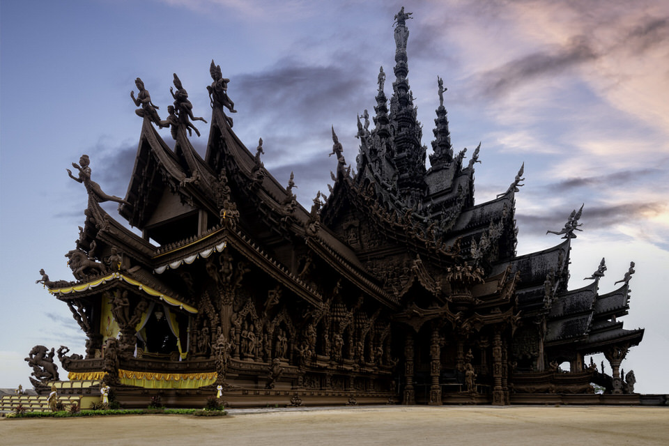 Sanctuary of Truth, Pattaya, Thailand photo