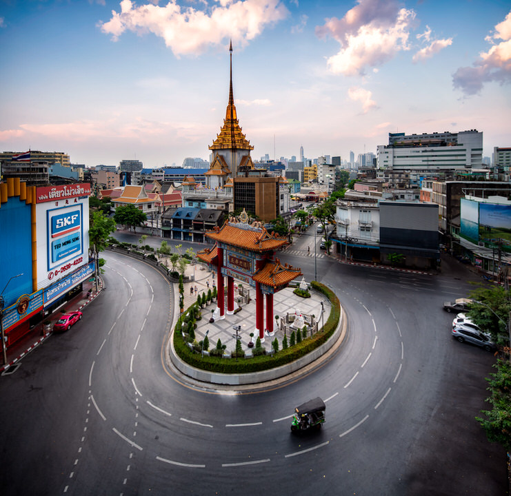 Chinatown Gate, Bangkok, Thailand photo