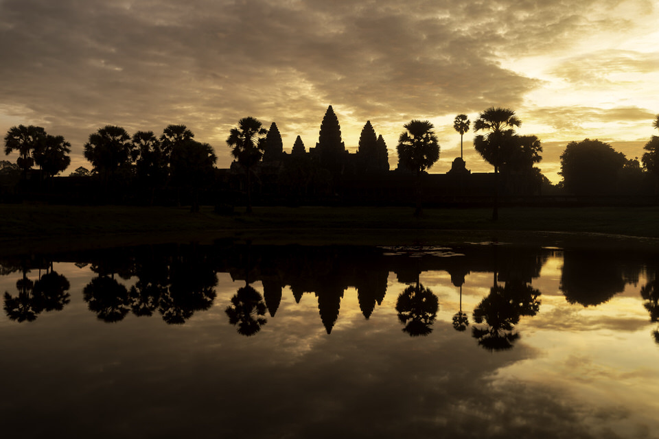 photo of Angkor Wat at sunrise